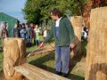 Holzkunstprojekt "Sitzbank"