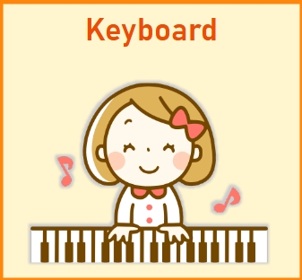 Unter fachkundiger Anleitung einer Klavierlehrerin werden die Kinder an das Keyboardspiel herangeführt. Notenlehre und Begleitspiel auf dem Keyboard sind Bestandteil dieses musischen Angebotes.